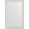 Зеркало 114x174 см белая кожа с хромом Evoform Exclusive BY 7458 - 1