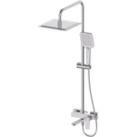 Душевая система Wonzon & Woghand Forza WW-739031-BN 250 мм, со смесителем, никель матовый