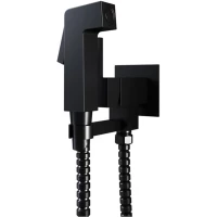 Гигиенический душ Paini Bella BLPZ442 со смесителем, черный матовый