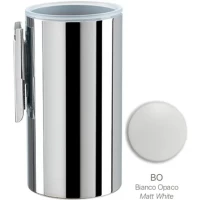 Стакан для зубных щеток Stil Haus Hashi HS10M(24) настенный, белый матовый