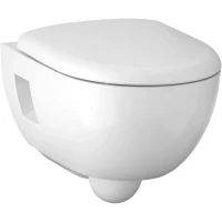 Унитаз подвесной Geberit Renova 500.800.00.1 безободковый, с сиденьем микролифт, белый