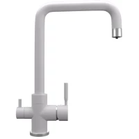 Смеситель для кухни с подключением к фильтру Ulgran платина UQ-019-04