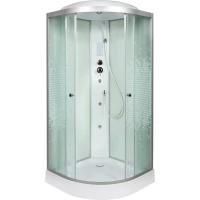 Душевая кабина 80x80x215 см Deto L908GM+EL интимато