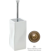 Ёршик Stil Haus Prisma PR796(25-BI) напольный, бронза/белый