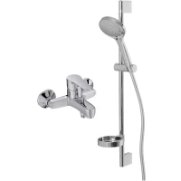 Смеситель для ванны Jacob Delafon July E16033-4-CP + E32910-CP