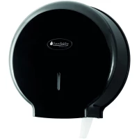 Диспенсер туалетной бумаги Sanibano AE57600/P черный глянец