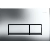 Кнопка смыва Geberit Delta51 115.105.21.1 для инсталляции, хром