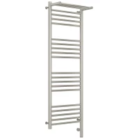 Полотенцесушитель электрический 1200x400 сатин МЭМ правый Сунержа Богема с полкой 3.0 071-5807-1240