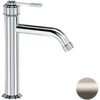 Смеситель для раковины Remer Atelier AL12AXV без донного клапана, нержавеющая сталь