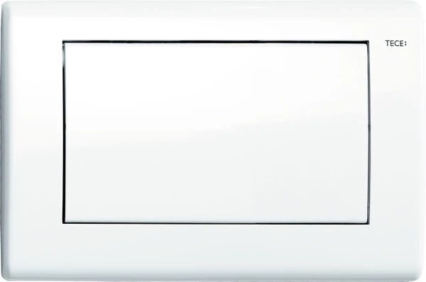 Кнопка смыва Tece TECEplanus 9240314 для инсталляции, белый глянец