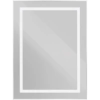 Зеркало BelBagno Kraft SPC-KRAFT-500-800-SENS-AL 50x80 см, с LED-подсветкой, сенсорным выключателем, алюминий