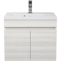 Тумба под раковину Uperwood Eva 3930213460 49 см, подвесная, дуб харбор белый