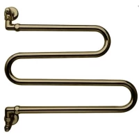 Полотенцесушитель водяной поворотный Margaroli Vento 406OB бронза