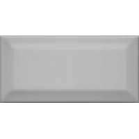 Плитка Kerama Marazzi Клемансо серая темная грань 7,4x15 16054