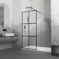 Неподвижная перегородка 80 см RGW WA-11-B Walk-in 32101180-84 прозрачное