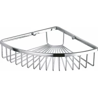 Полка для ванной Wonzon & Woghand WW-4118 21x21 см, угловая, хром