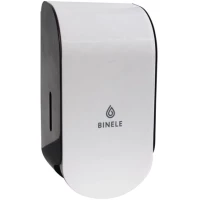Диспенсер для жидкого мыла Binele sSoap SL01BW 1000 мл, белый/черный