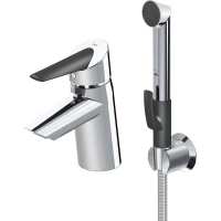 Смеситель для раковины с донным клапаном с гигиеническим душем Oras Optima 2702F