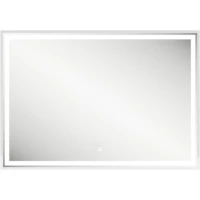 Зеркало Art&Max Monza AM-Mon-1000-800-DS-F 100x80 см, с LED-подсветкой, сенсорным выключателем, диммером