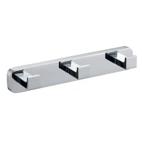 Планка с крючками Wonzon & Woghand WW-9535 для ванны, хром