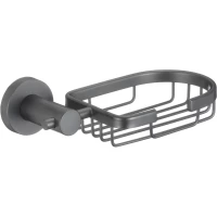 Мыльница Savol S-005632Q настенная, графит