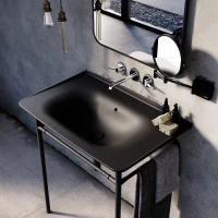 Консоль для раковины Kerasan The New Yorker 927531 черный матовый