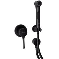 Гигиенический душ Jacob Delafon Elate E24610-BL со смесителем, черный матовый