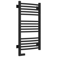 Полотенцесушитель электрический 800x400 черный матовый МЭМ левый Сунержа Аркус 2.0 31-5604-8040