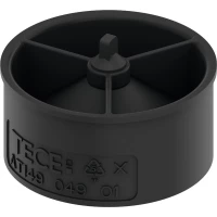 Стакан с мембраной для сифона «низкий» Tece TECEdrainline 660015