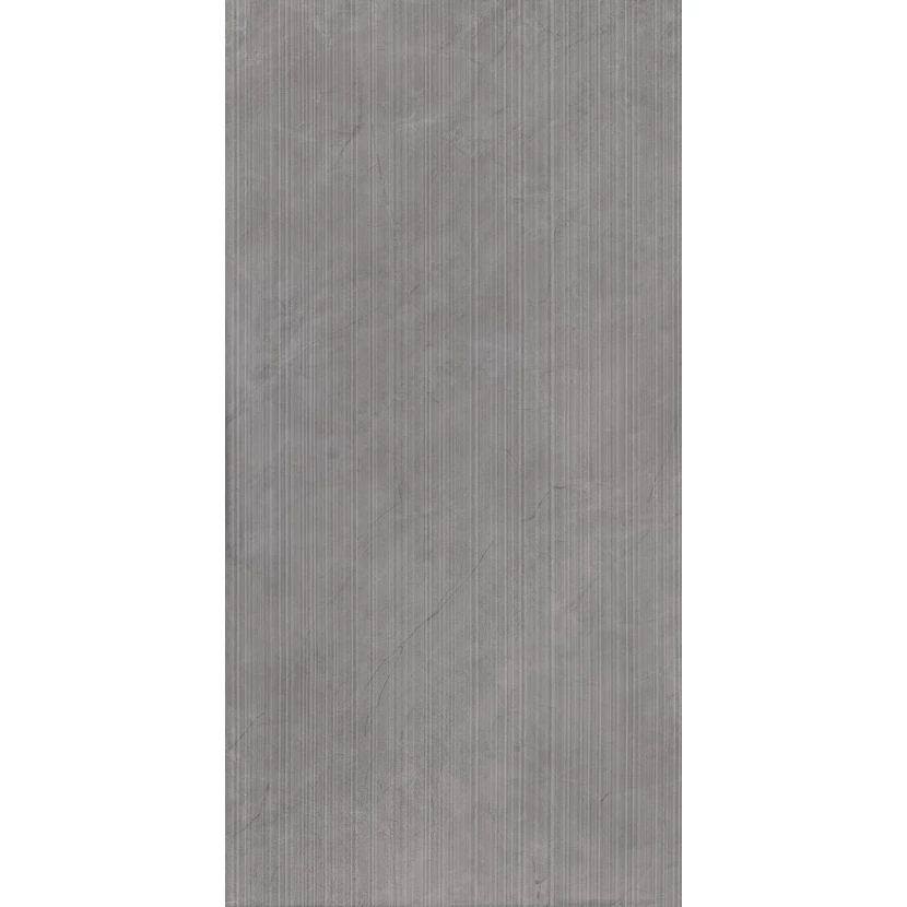 Керамогранит Realistik Fog Gris Linear Stonelo Carving 60x120 72065