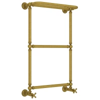 Полотенцесушитель водяной 860x500 состаренная латунь Сунержа Ренессанс 1386 051-0281-8650