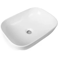 Раковина-чаша Gappo GT402 45,5x32 см, накладная, белый
