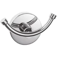 Крючок D-Lin D282100 двойной, для ванны, хром