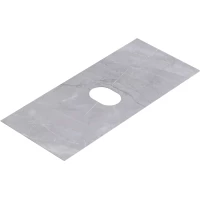 Столешница Aqwella 5 Stars Geometria STG1014X456GS 101,4 см, серый камень