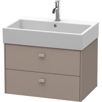 Тумба базальт матовый 68,4 см Duravit Brioso BR415404343