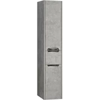 Пенал Belux Неман ПН 30-01К 4810924267740 подвесной R, с бельевой корзиной, бетон светлый