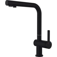 Смеситель для кухни Rivelato Arno 9024430 nero с подключением к фильтру, черный