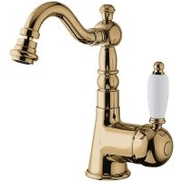 Смеситель для биде Emmevi Laguna 40514/BR с донным клапаном, бронза