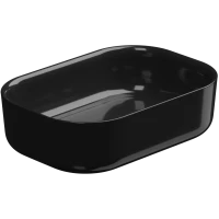 Раковина-чаша GSG Hit HILAVRE60002 60x42 см, накладная, черный глянец