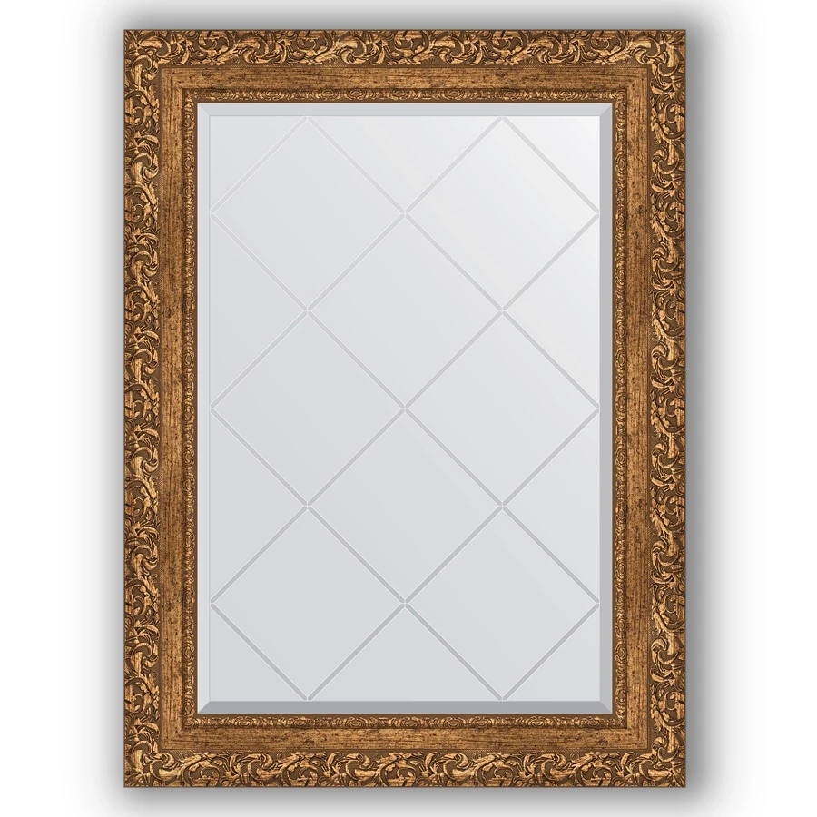Зеркало 65x87 см  виньетка бронзовая Evoform Exclusive-G BY 4099