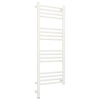 Полотенцесушитель электрический 1000x400 белый матовый МЭМ левый, перемычка прямая Сунержа Богема 3.0 30-5804-1040