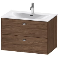 Тумба темный орех 82 см Duravit Brioso BR431201021