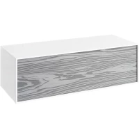 Тумба миллениум серый/белый глянец 100 см Aqwella 5 Stars Genesis GEN0310MG