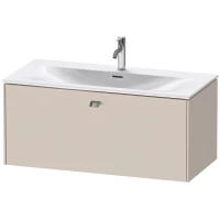 Тумба тауп матовый 102 см Duravit Brioso BR421301091