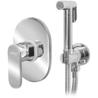 Гигиенический душ Grocenberg GB1002CR со смесителем, хром