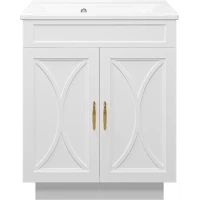 Тумба белый матовый 67 см Misty Амбра П-Амб0070-011ПР