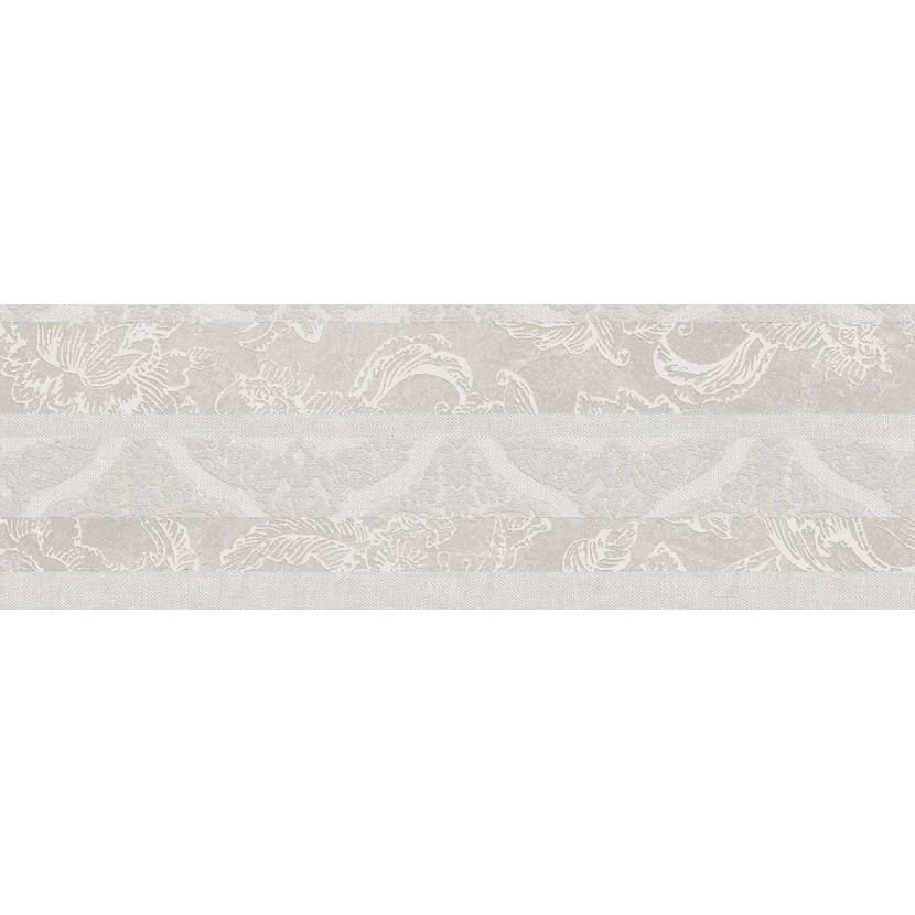 Керамическая плитка Kerama Marazzi Декор Эскориал серый обрезной 40x120 14019R/3F