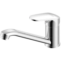 Смеситель для раковины без донного клапана Rossinka RS45 RS45-22