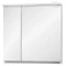 Зеркальный шкаф белый глянец 70,9x71,1 см Edelform Amata 2-789-00-S - 1