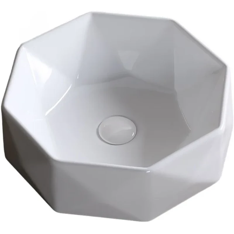 Раковина-чаша Cerutti Spa CR0057 42x42 см, накладная, белый